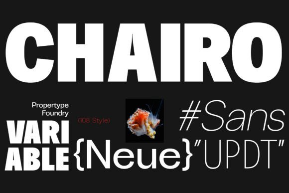 Chairo Neue Font: The Bold Sans Serif for Modern Brands