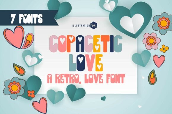 Copacetic Love Font: Retro Grooves and Heartfelt Vibes