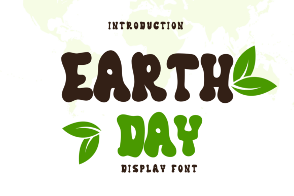 Discover the Handcrafted Charm of Earth Day Font