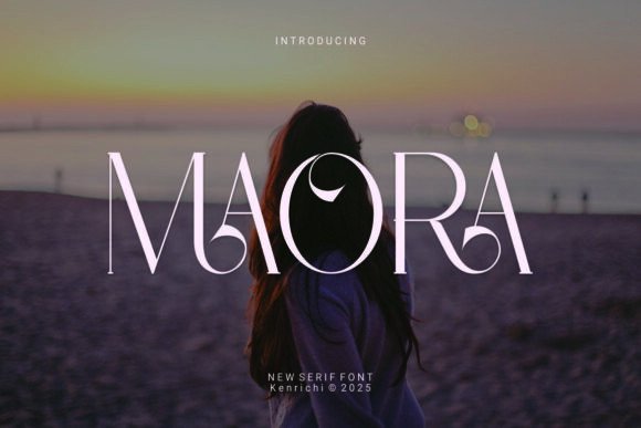 Maora Font: A Serif That Balances Elegance with Bold Presence
