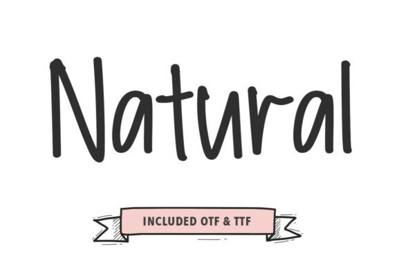 Natural Font: Capturing Organic Warmth in Digital Design