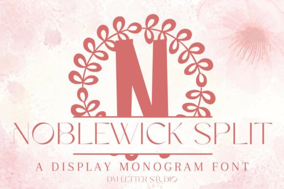 Noblewick Split Monogram: Crafting Timeless Personalized Heirlooms