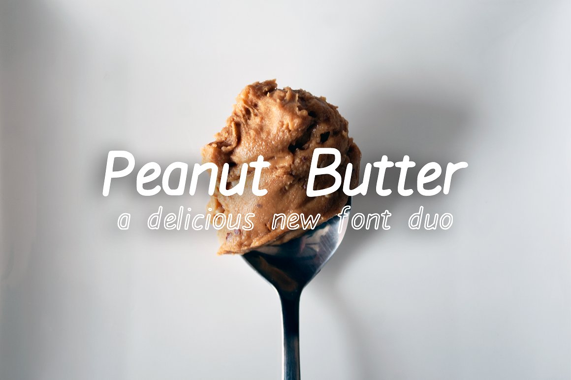Peanut Butter Font Duo: A Smooth Choice for Creative Projects