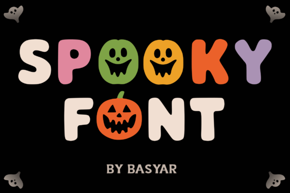 Spooky Font: A Playful Typeface for Festive Creations