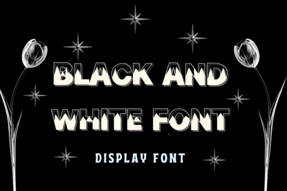 Striking Contrast: The Power of Black and White Font in Modern Design