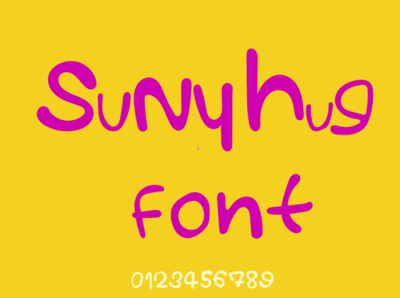 The Cozy Charm of Suny Hug Font