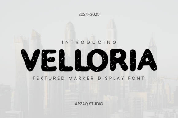 Unleash Playful Branding with Velloria Font