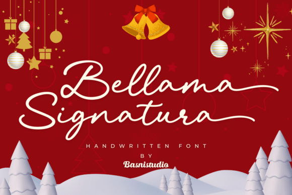 Why Bellama Signatura Is the Holiday Font Your Brand Deserves